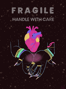 “Handle with Care” 8.5” x 11” Print