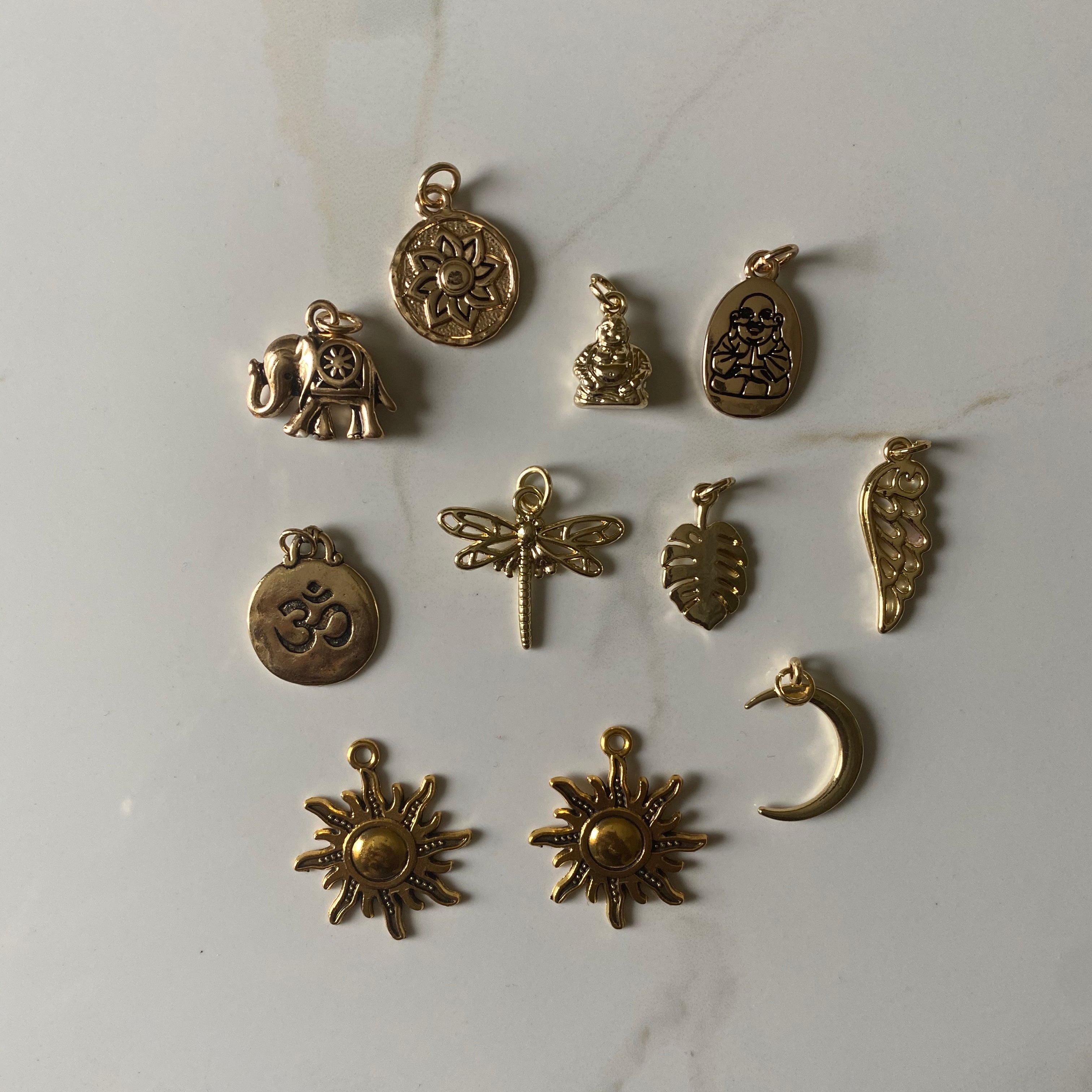 Gold Filled Charms – Makeda's Crystals