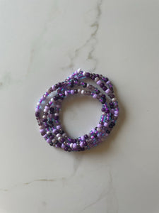 The “Lovely Lilac” Waist Crystal Set